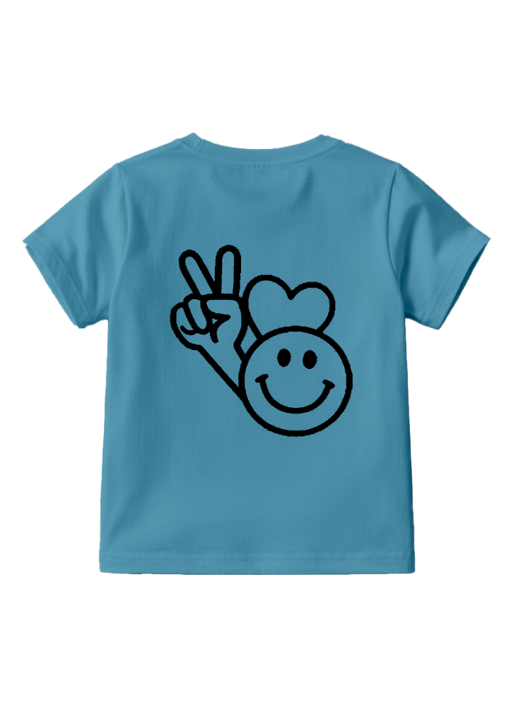 Playera estampada para niños · dis:CARITA AZUL