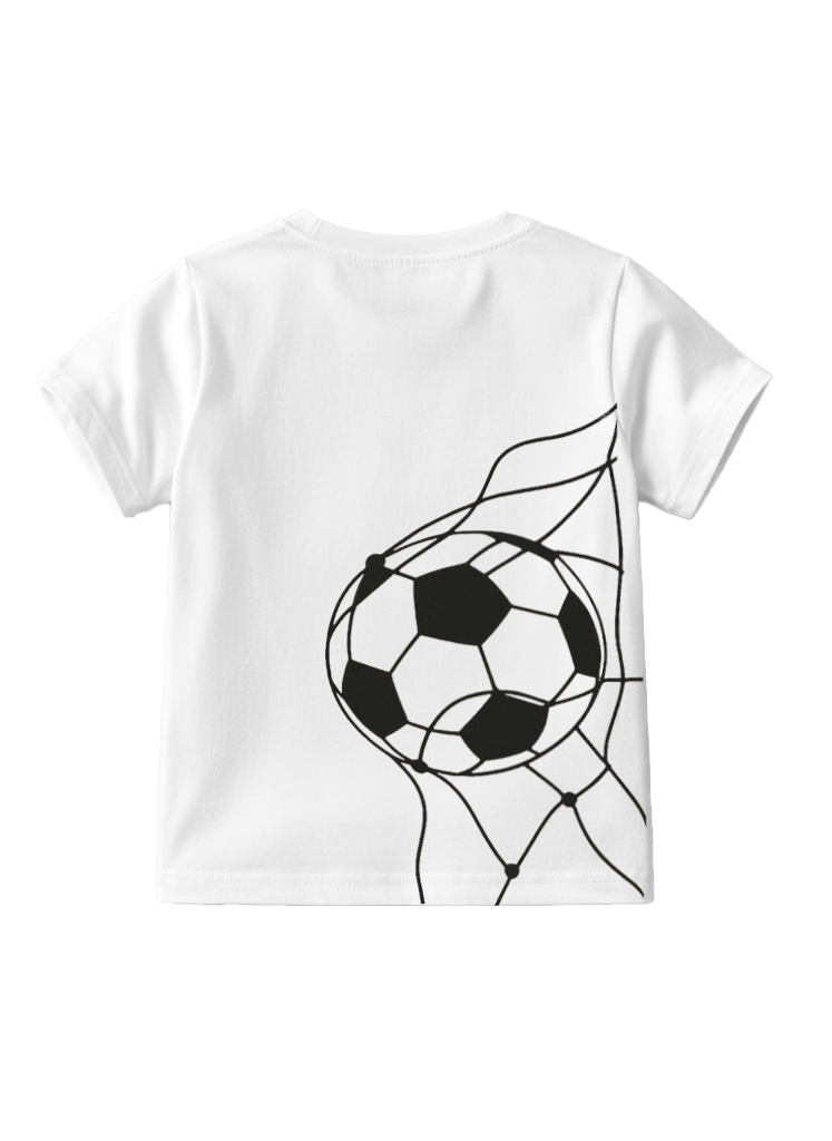 Playera estampada para niños · dis:PELOTA DE FÚTBOL