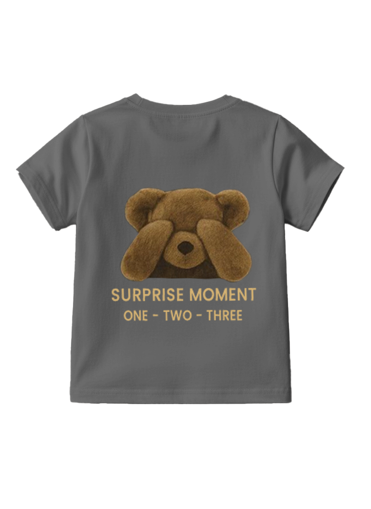 Playera estampada para niños · dis:OSITO GRIS