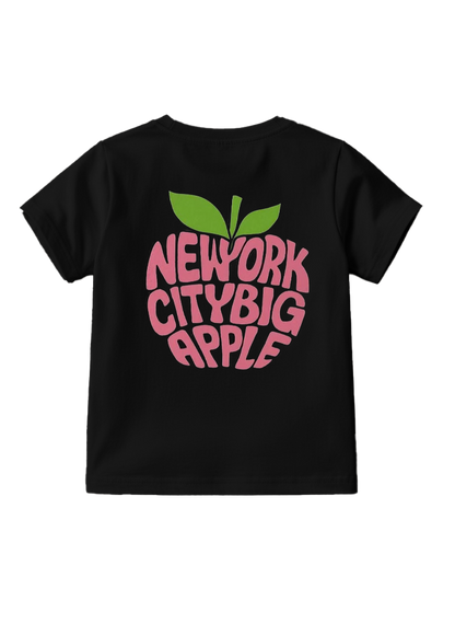 Playera estampada para niños · dis:MANZANA NEGRA
