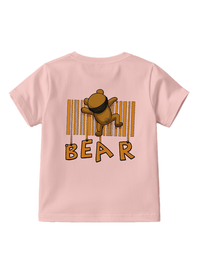 Playera estampada para niños · dis:OSO BEAR ROSADO