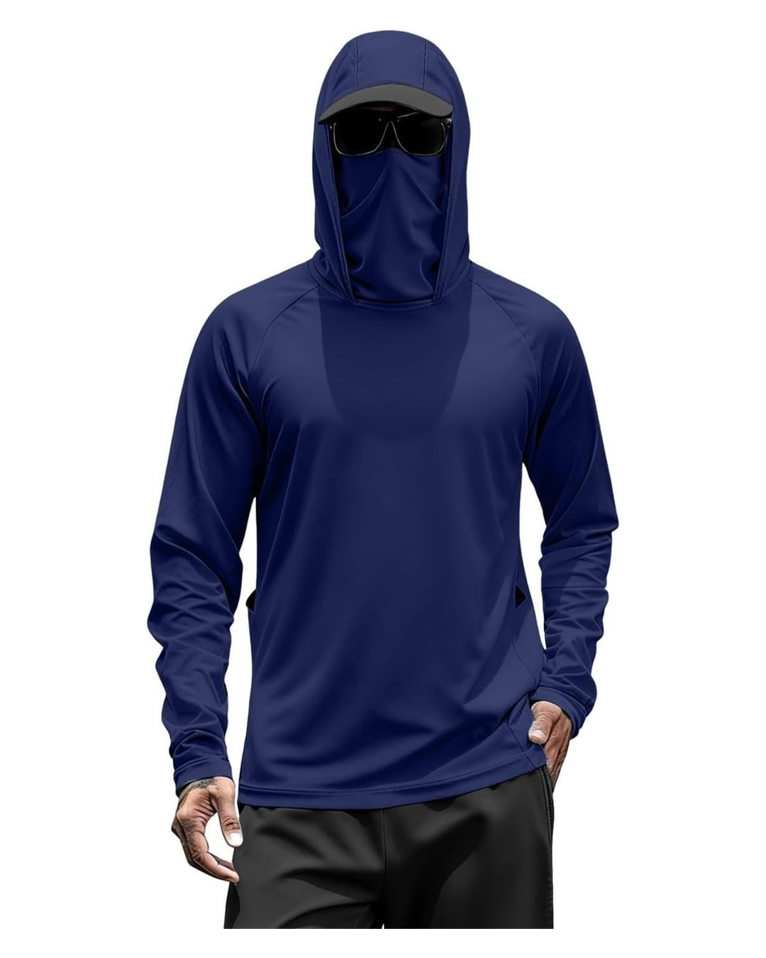 Hoodie azul marino
